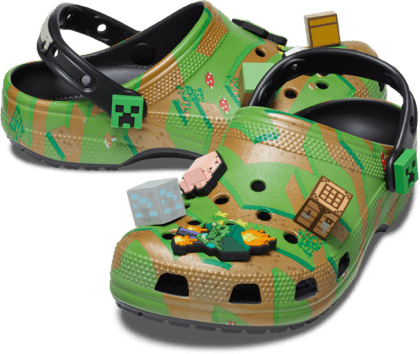 Crocs 联袂Minecraft我的世界，推出全新限制系列鞋款