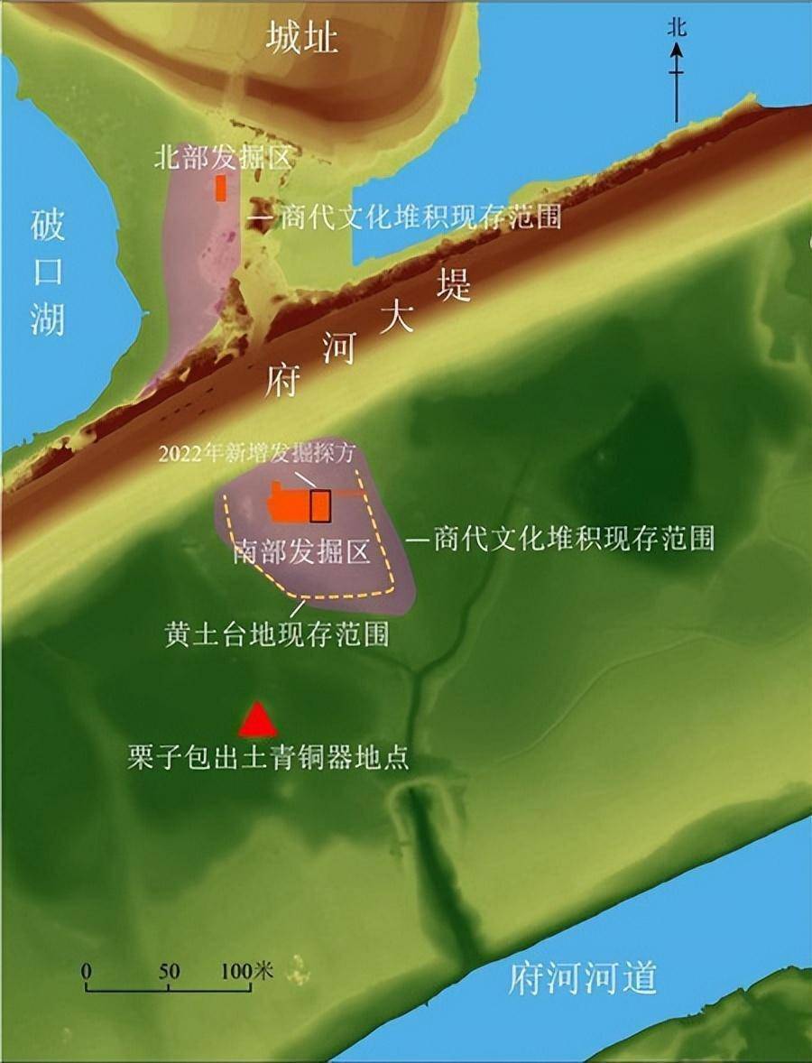 盘龙城遗址公园平面图图片