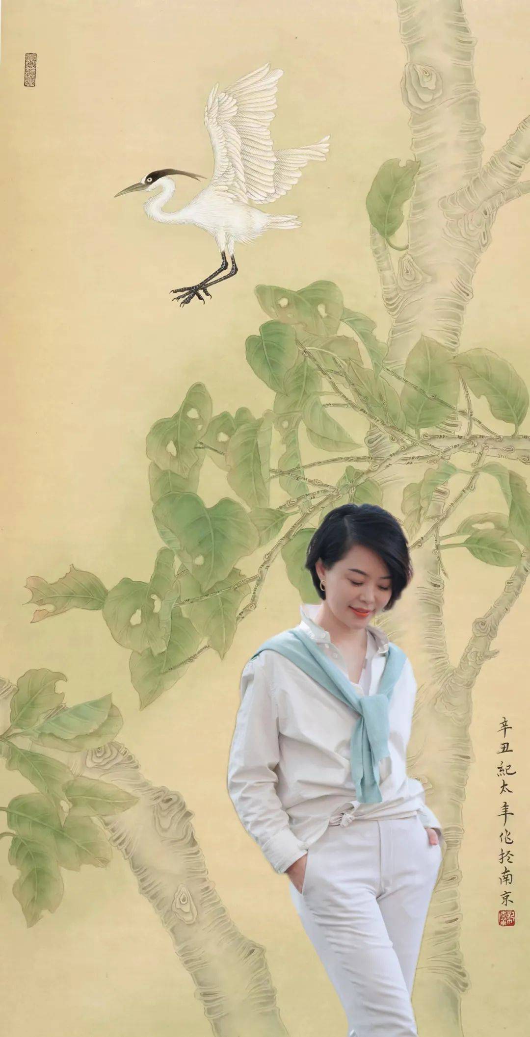 胡剑明:白羽携风"忆江南"