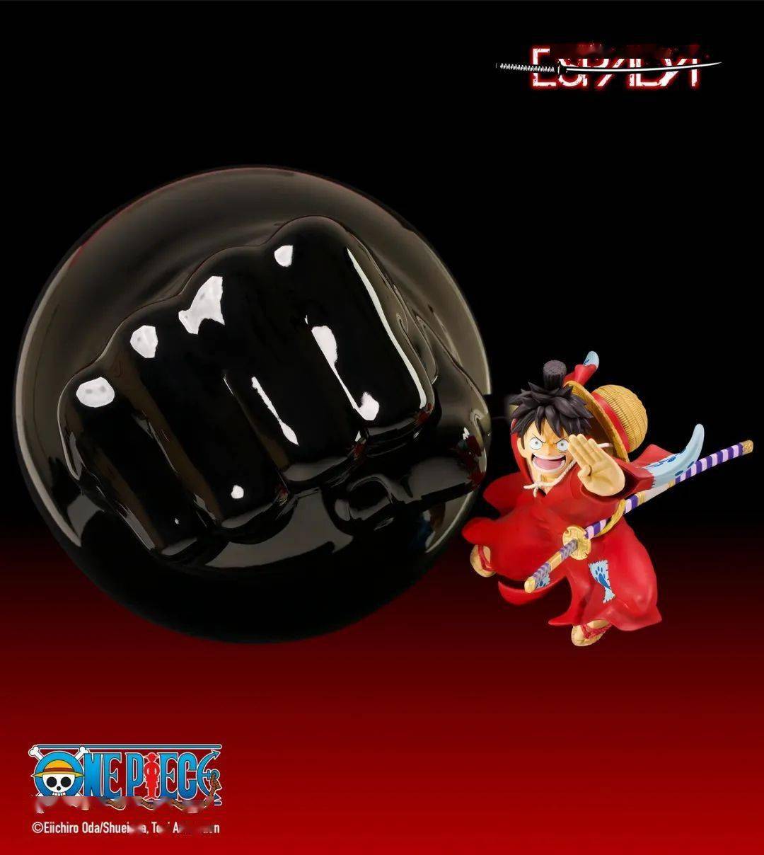 espada art工作室新品蒙奇·d·路飞壁挂式手办和索隆灰模