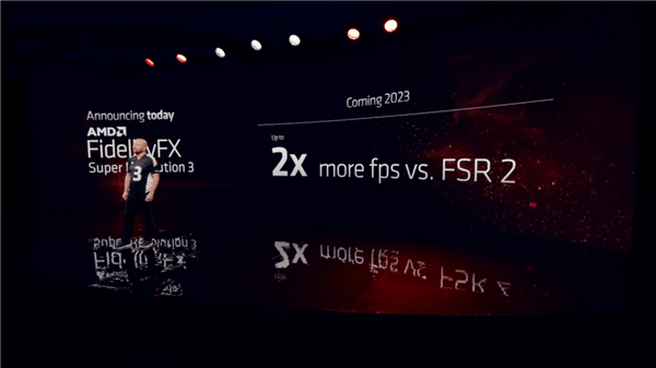 游戏性能2倍 AMD游戏神技FSR3最快3月发布：对标DLSS3