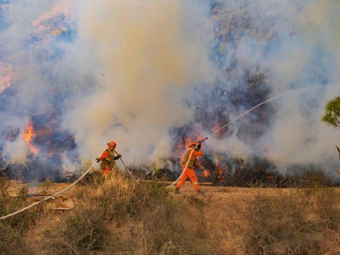 云南省2023年度森林草原火险高危区火灾应急处置联合实战演练在洱源县