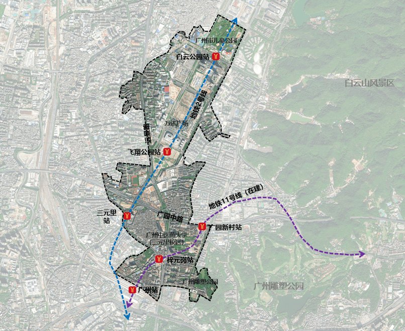 广州这里将建英雄主题步行街，还有文化主题5A级旅游景区！_三元里_建设_白云