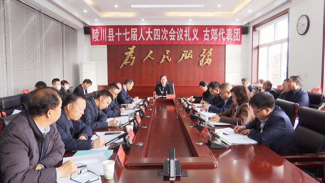 2月21日,县委副书记,县长王丽来到县十七届人大四次会议第二代表团,与