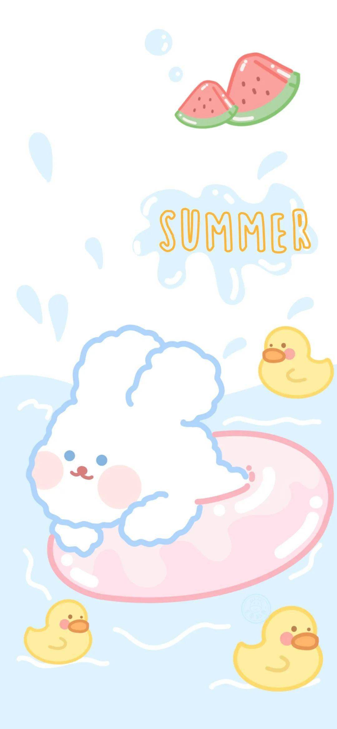 壁纸|萌萌可爱的双尺寸壁纸_wi-fi_图片_字体