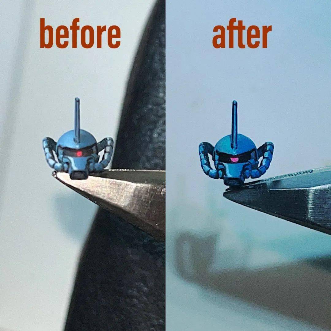 gundam artifact 飞行老虎,二次元涂装_公众_高达_来稿