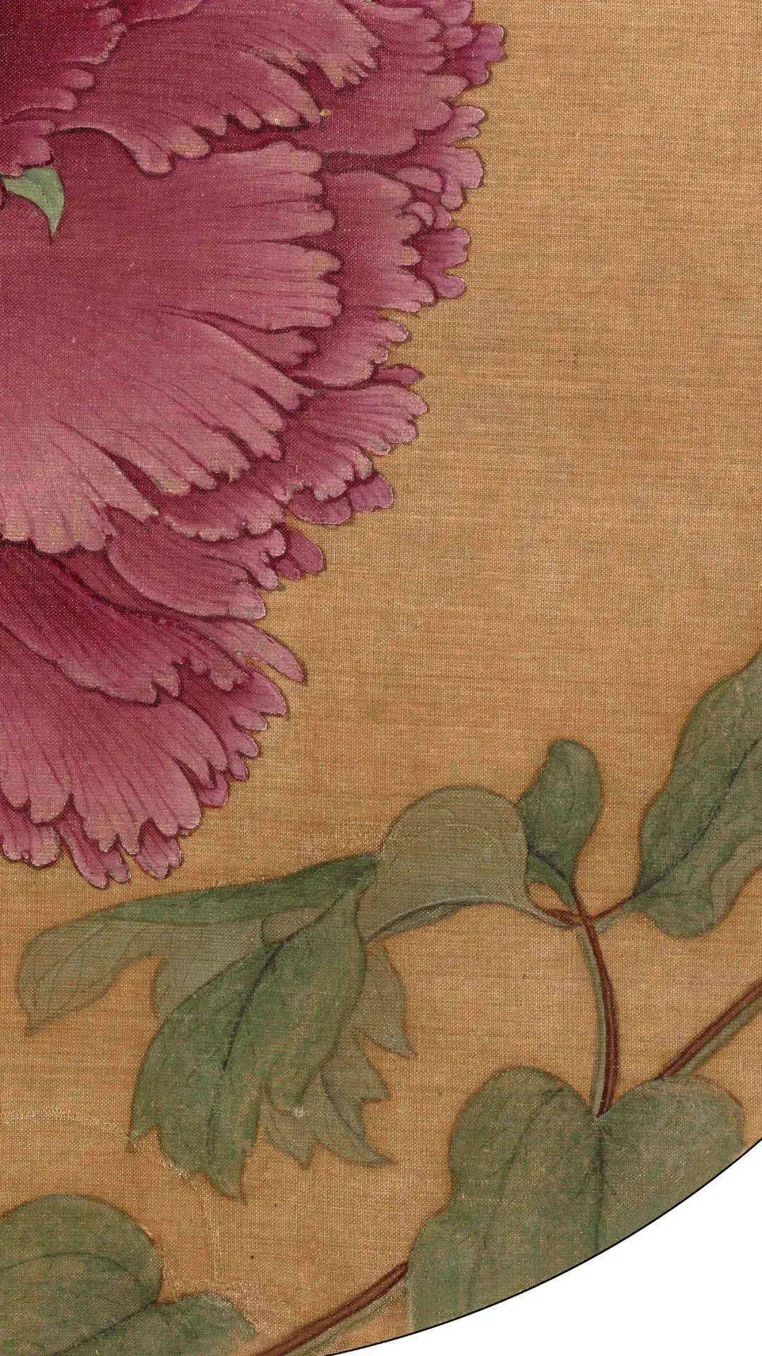 宋 佚名《品字牡丹图》_花鸟画_作品_创作