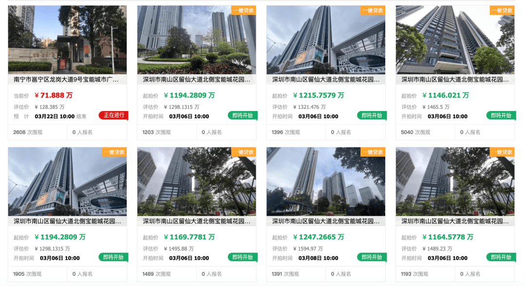 曾被深夜抢拍的千万豪宅,如今一套便宜上百万……_宝能城_房源_深圳