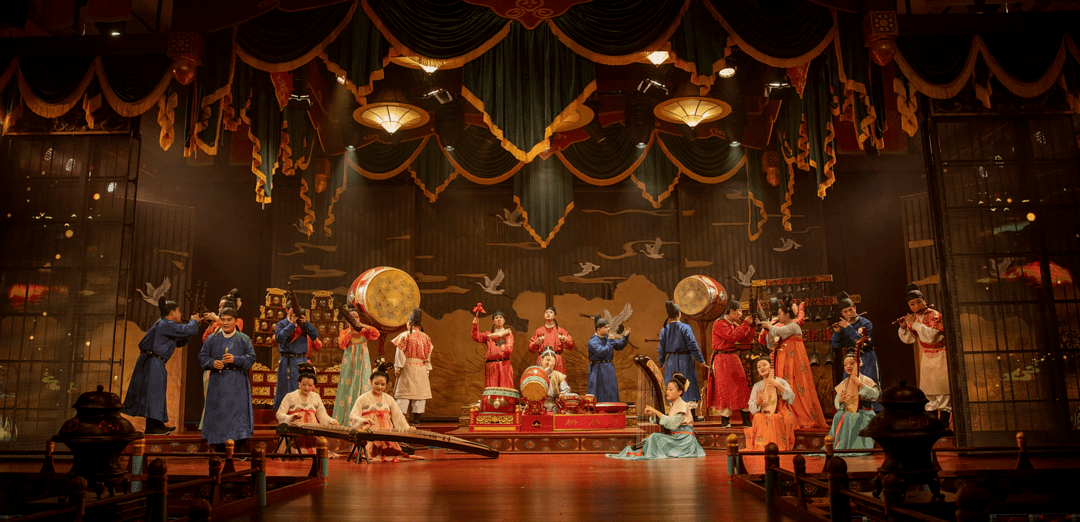 来自盛唐的清音雅韵,经大唐芙蓉园东仓鼓乐社的重新整理淬炼,再融入