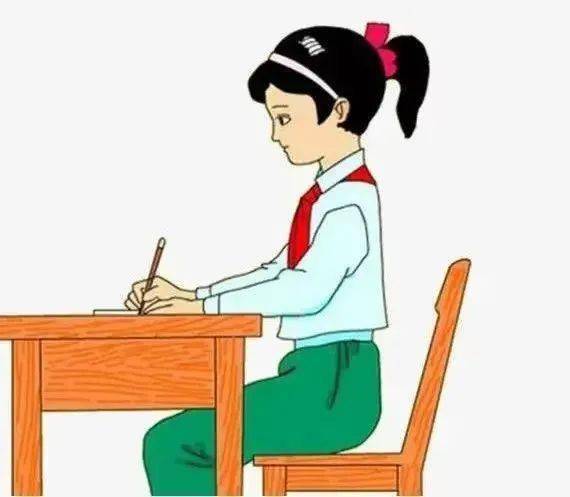 终身——鉴海小学开展第二学期一至三年级"三姿"检查_姿势_坐姿_标准