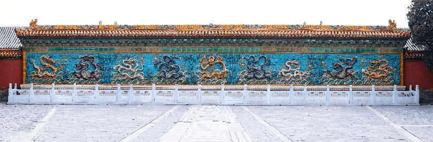 故宫九龙壁上惊现假琉璃,这个秘密200多年后才被揭开_照壁_影壁_验收