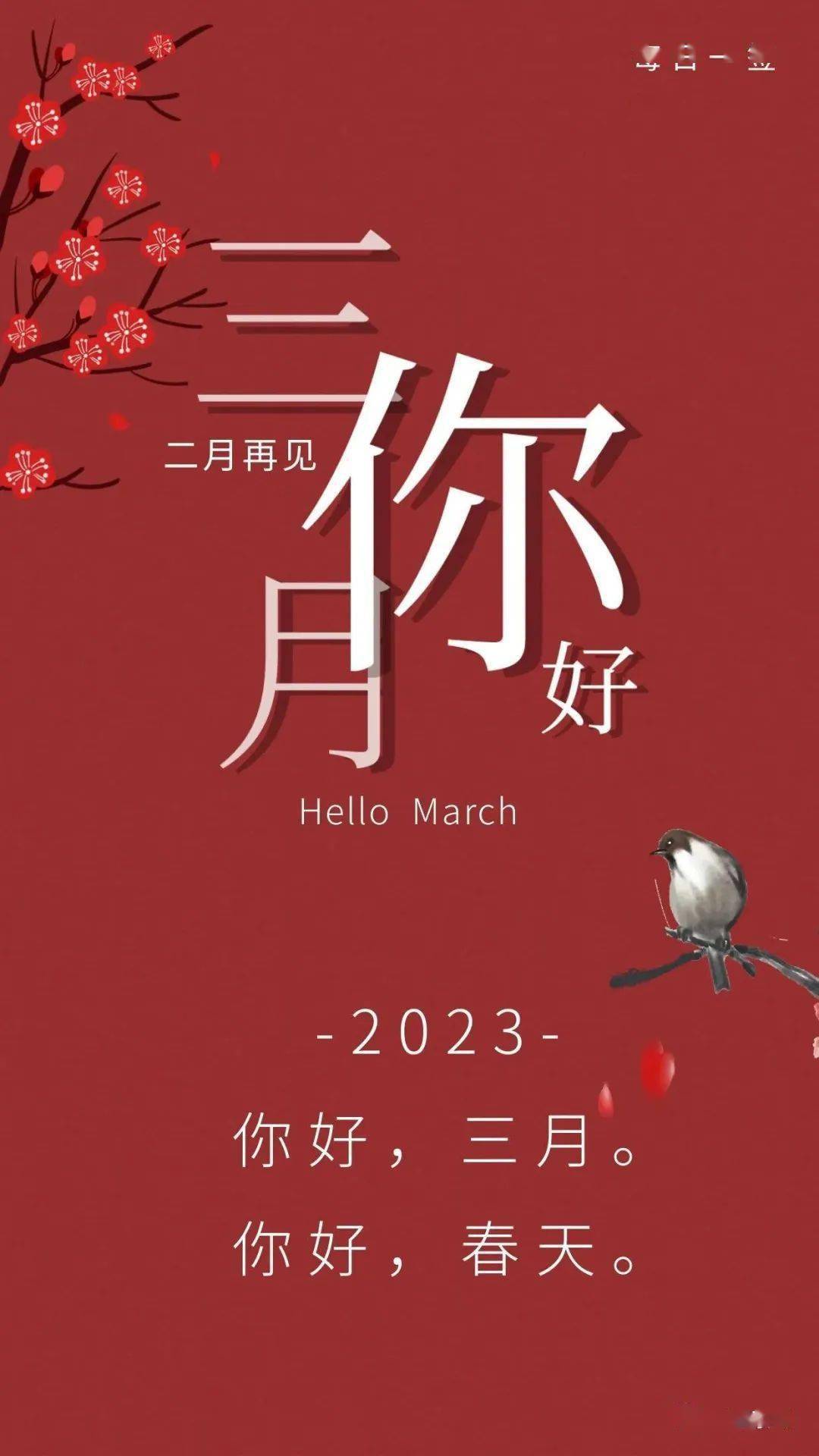 2023.03.01」早安心语，3月你好正能量语录2月再见3月你好图文_搜狐网