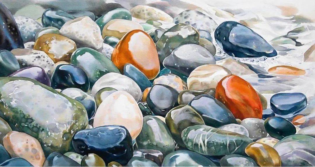 透明,轻快,水色淋漓似光波流动的水彩佳作欣赏_侵权_比拟_艺术