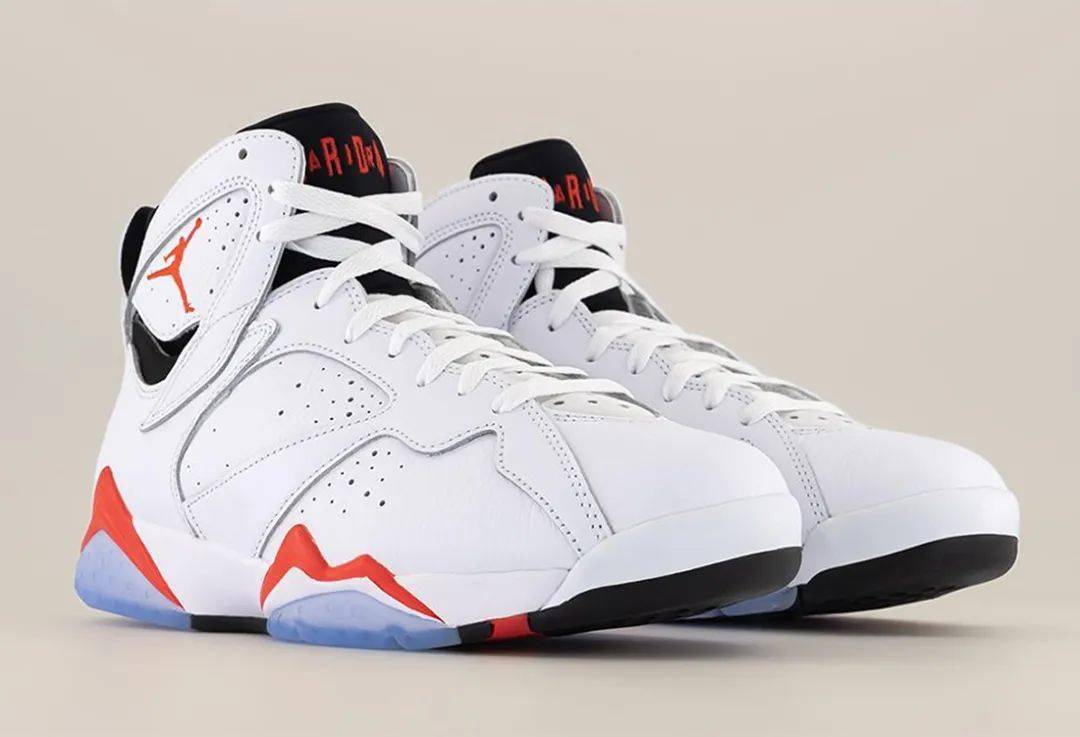 air jordan 7 "white infrared"红外线再次回归!_材质_方面_皮革