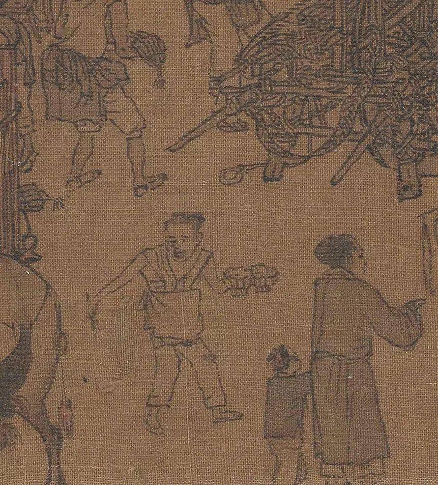 宋徽宗_清明上河图_夜宴