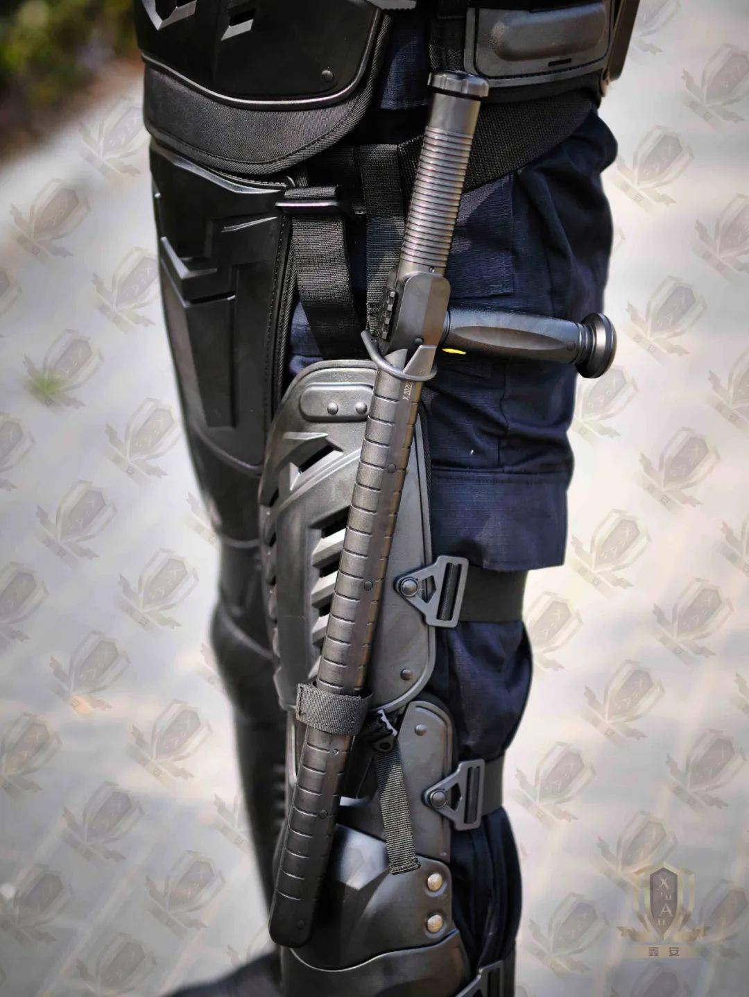 鑫安超轻防暴盔甲服结构