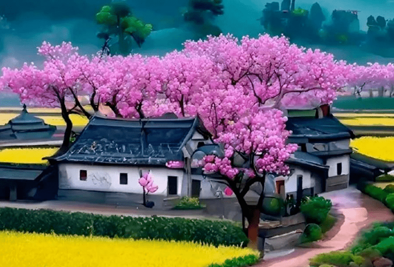 春光正好，愿微笑向暖，幸福花开！_岁月_人生_花香