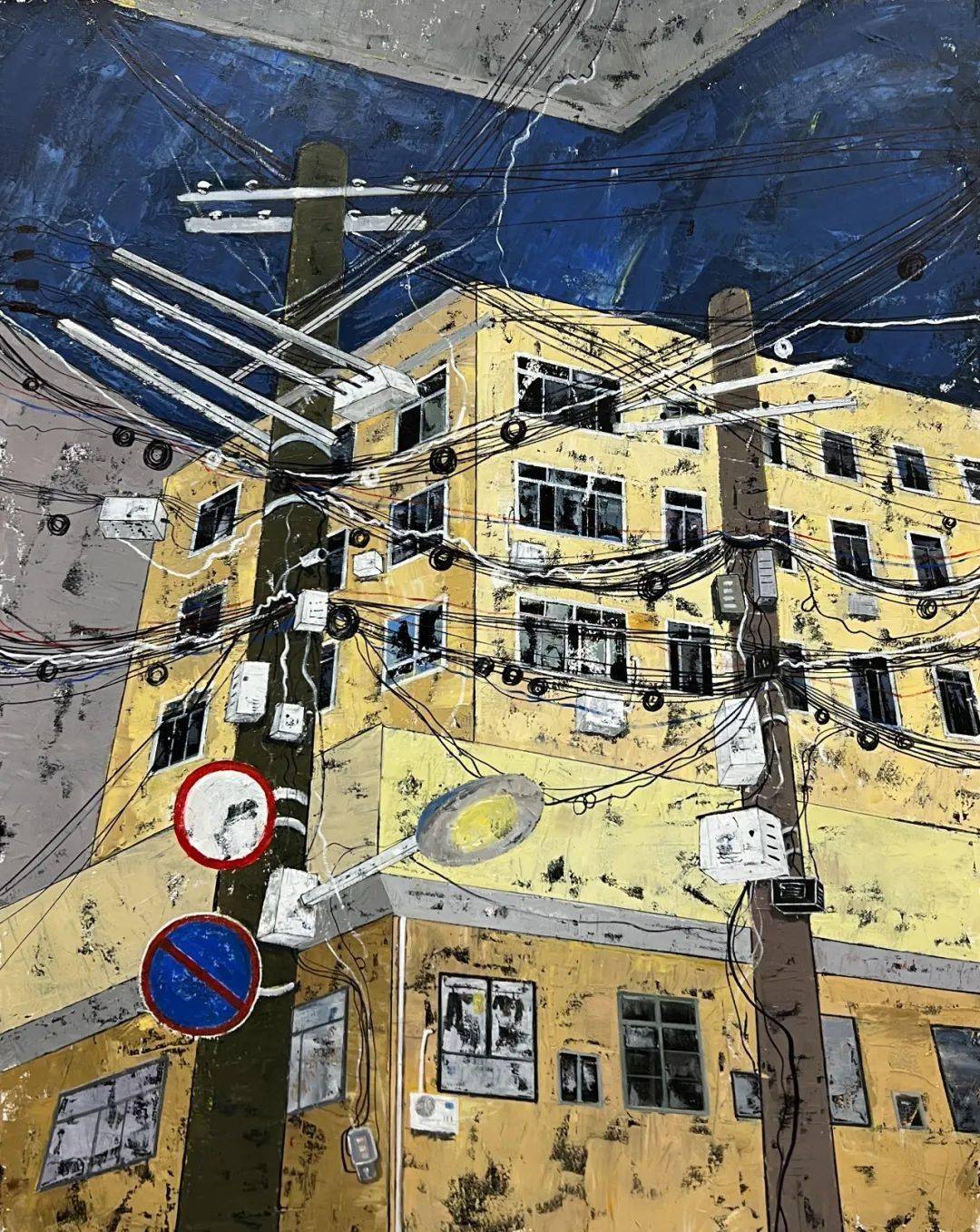 广西艺术学院油画系 第五工作室年展作品_教学_cm_指导老师