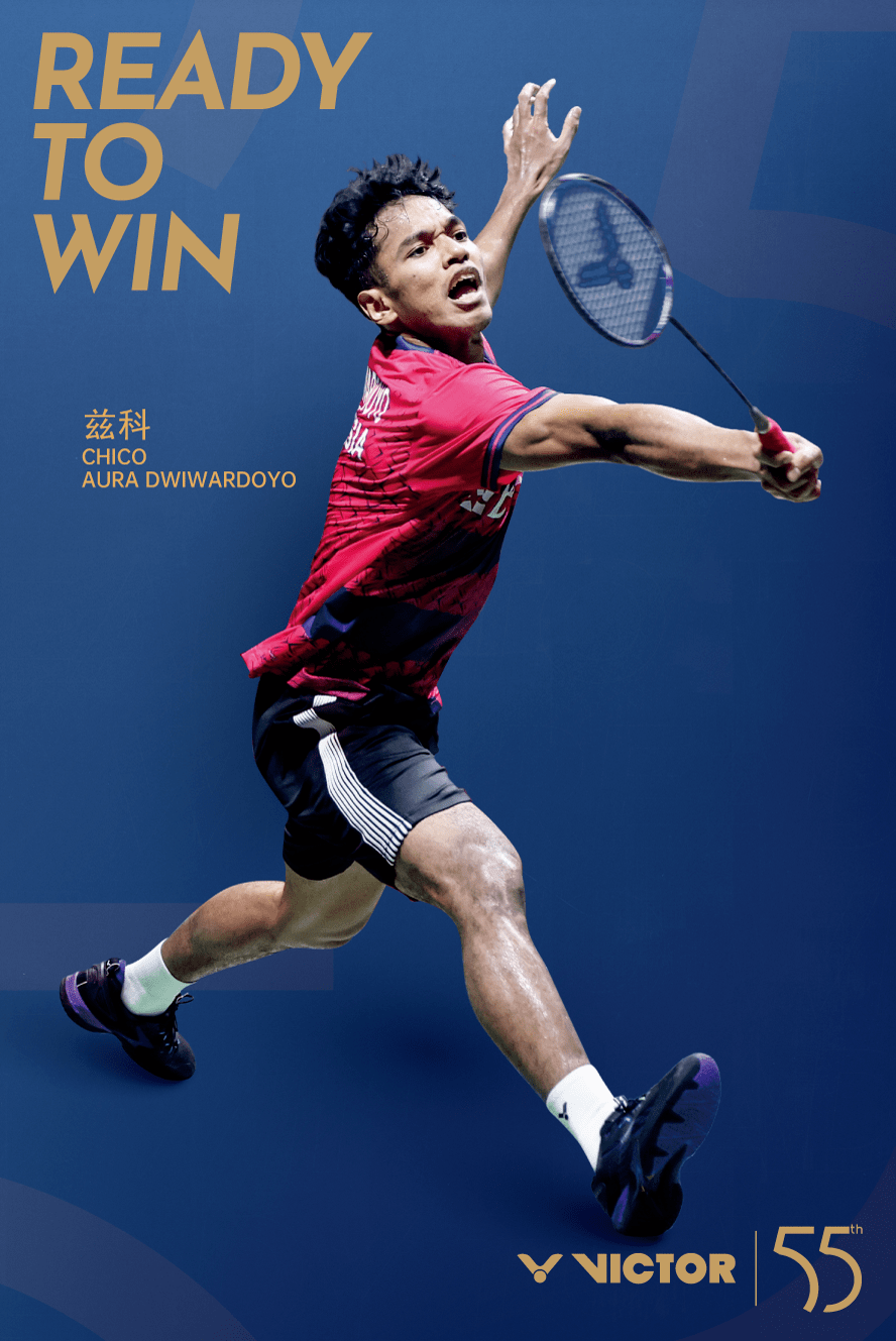 战拍:tk-ryuga ii战靴:a970ace战袍:victor签约球员大赛服&55周年系列