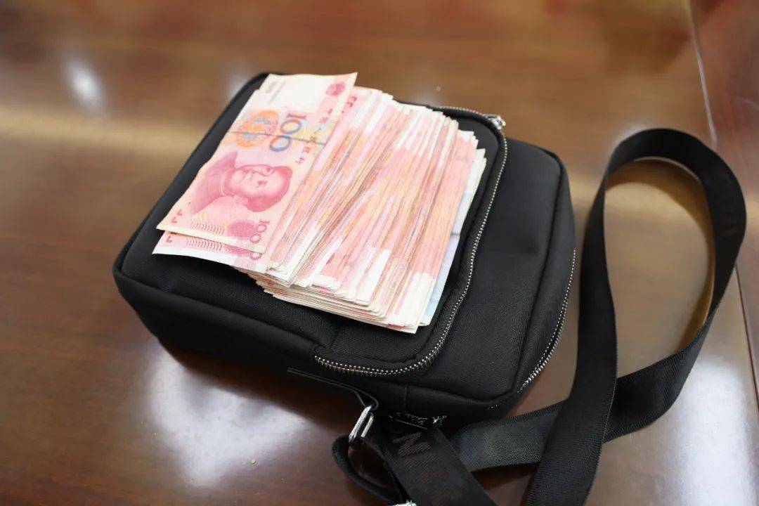 邯山警方帮助群众找回丢失现金一万元_手提包_报警_先生