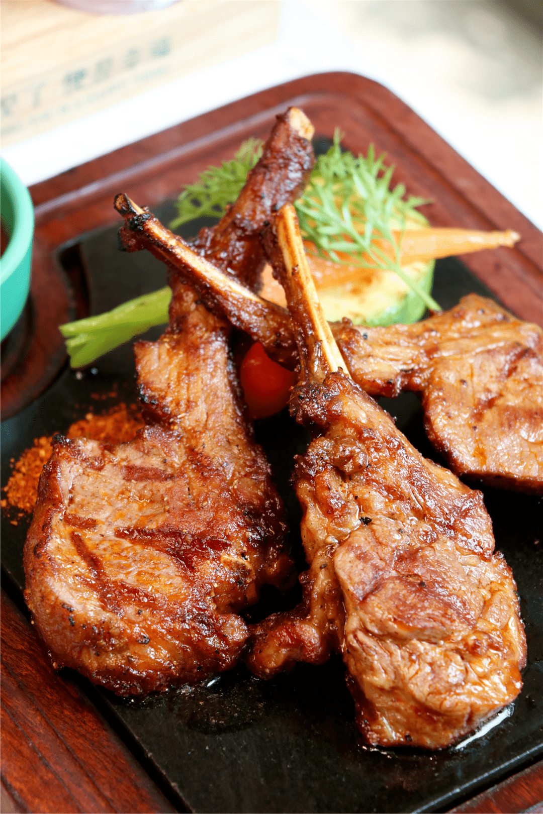 two |炭烧香草羊小排