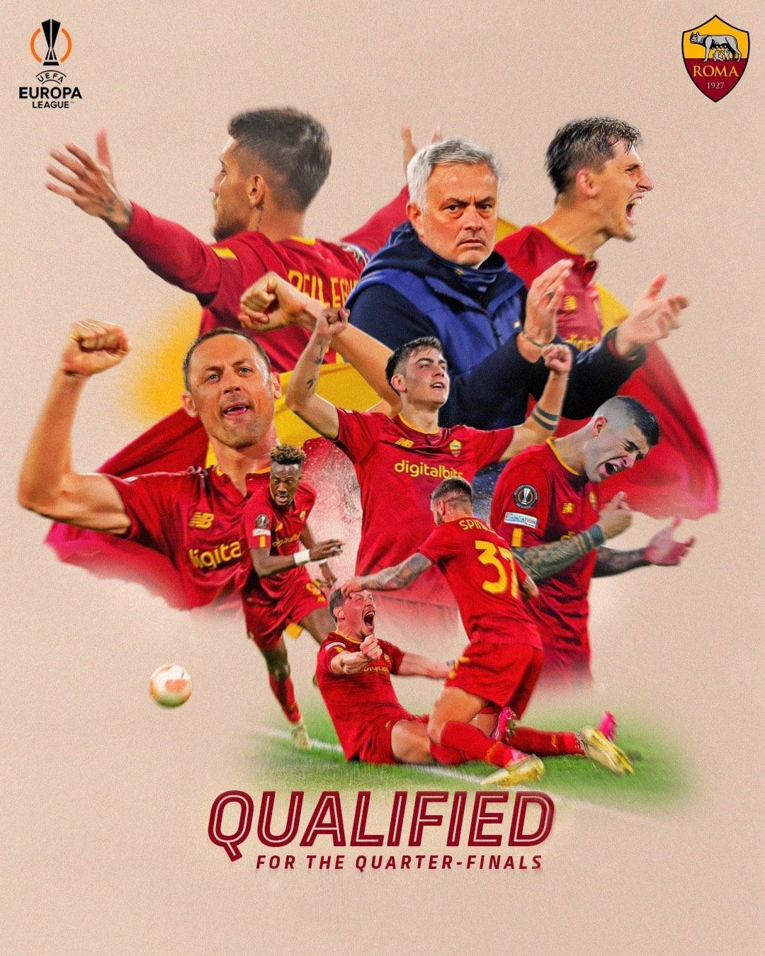 晋级欧联杯八强!