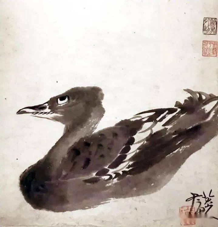 这只“翻白眼”的鸭子，1564万！_齐白石_雪个_娄师白 