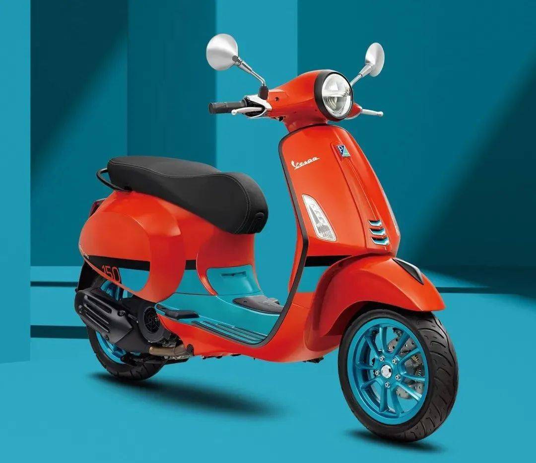 比普通款贵1000元,vespa 彩色版150踏板国内上市_搜狐汽车_搜狐网