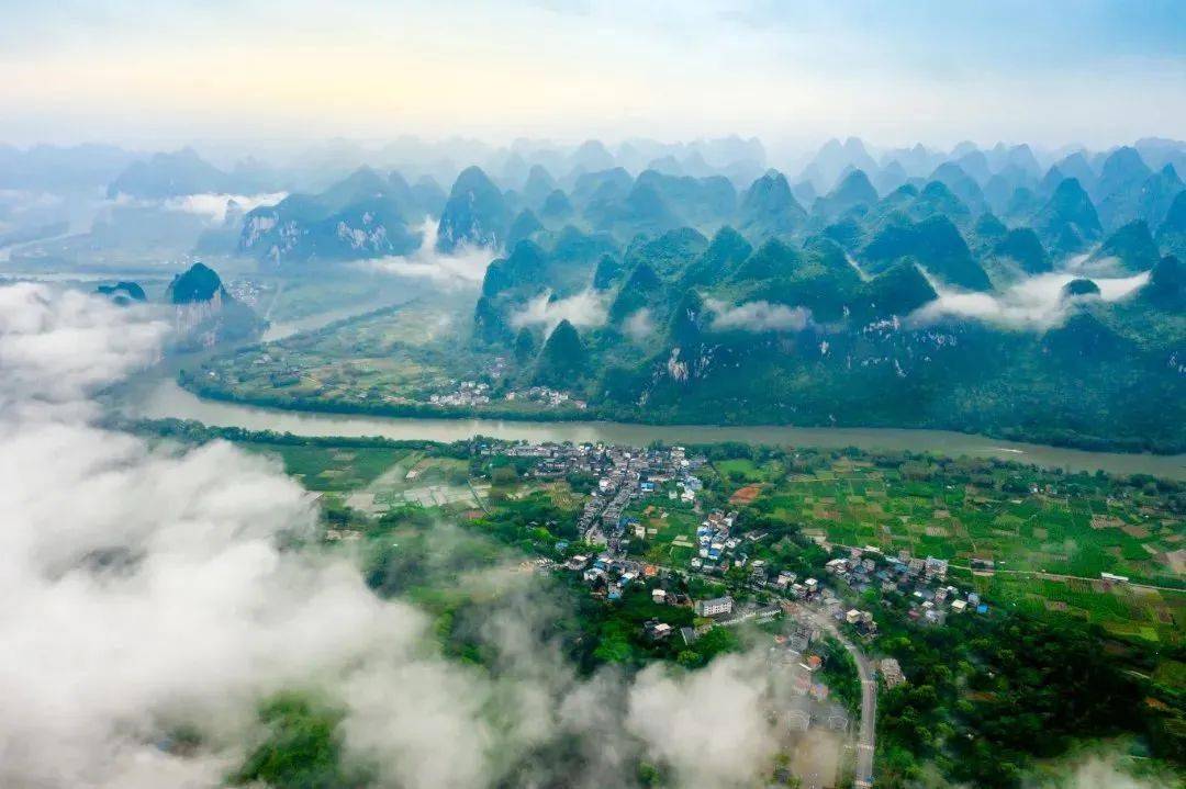 美翻了我的村②| 广西壮族自治区桂林市雁山区草坪回族乡草坪村:青山