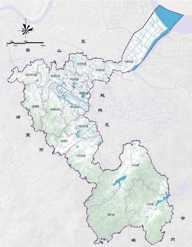 紹興市越城,柯橋和上虞三區國土空間總規草案公示_發展_一體化_城區