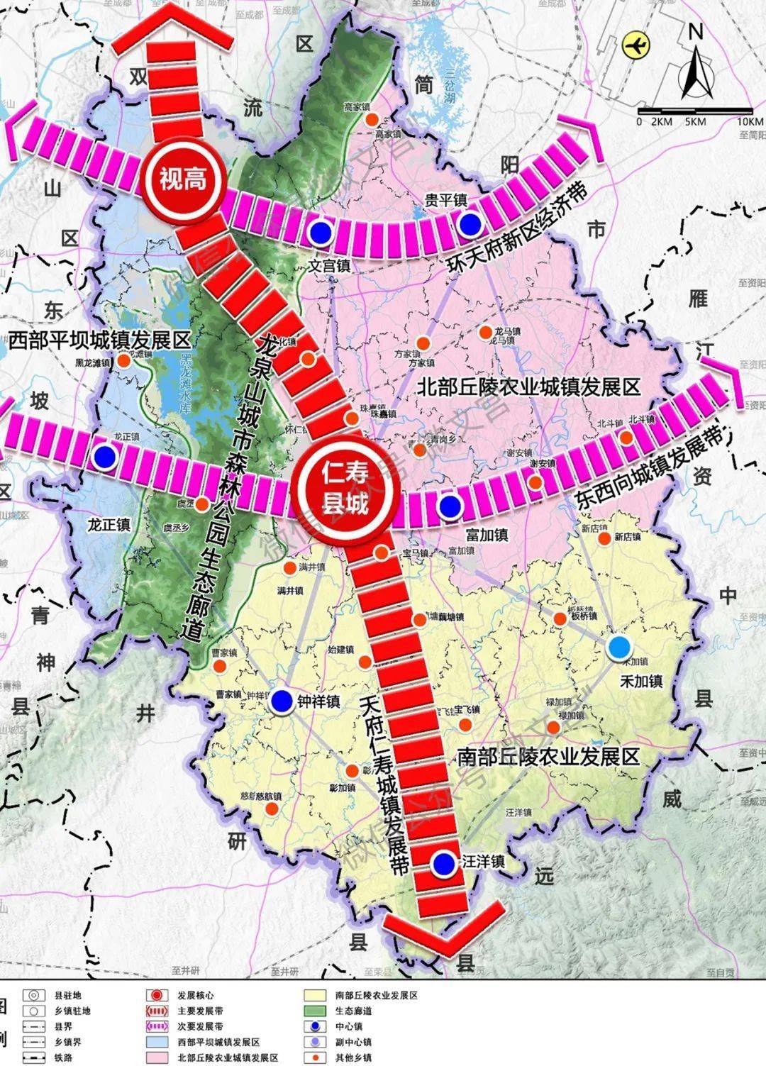 四川仁寿大化镇规划图图片