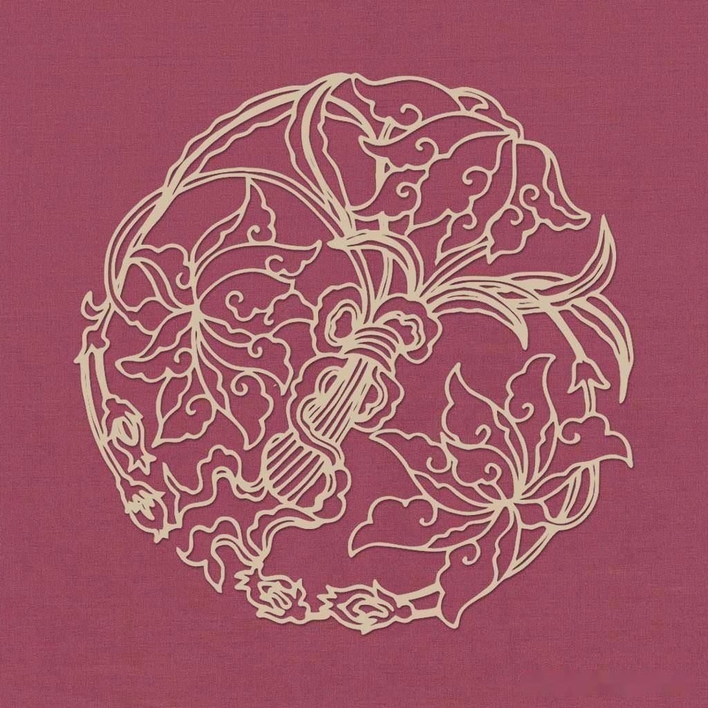 繁花似锦,以"花"元素创意的中国传统纹样设计集锦_朴琢_花开富贵