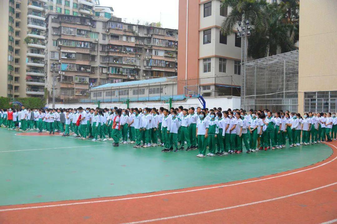 消防安全 牢记心中 | 广州市海珠外国语实验中学举行应急疏散演练活动