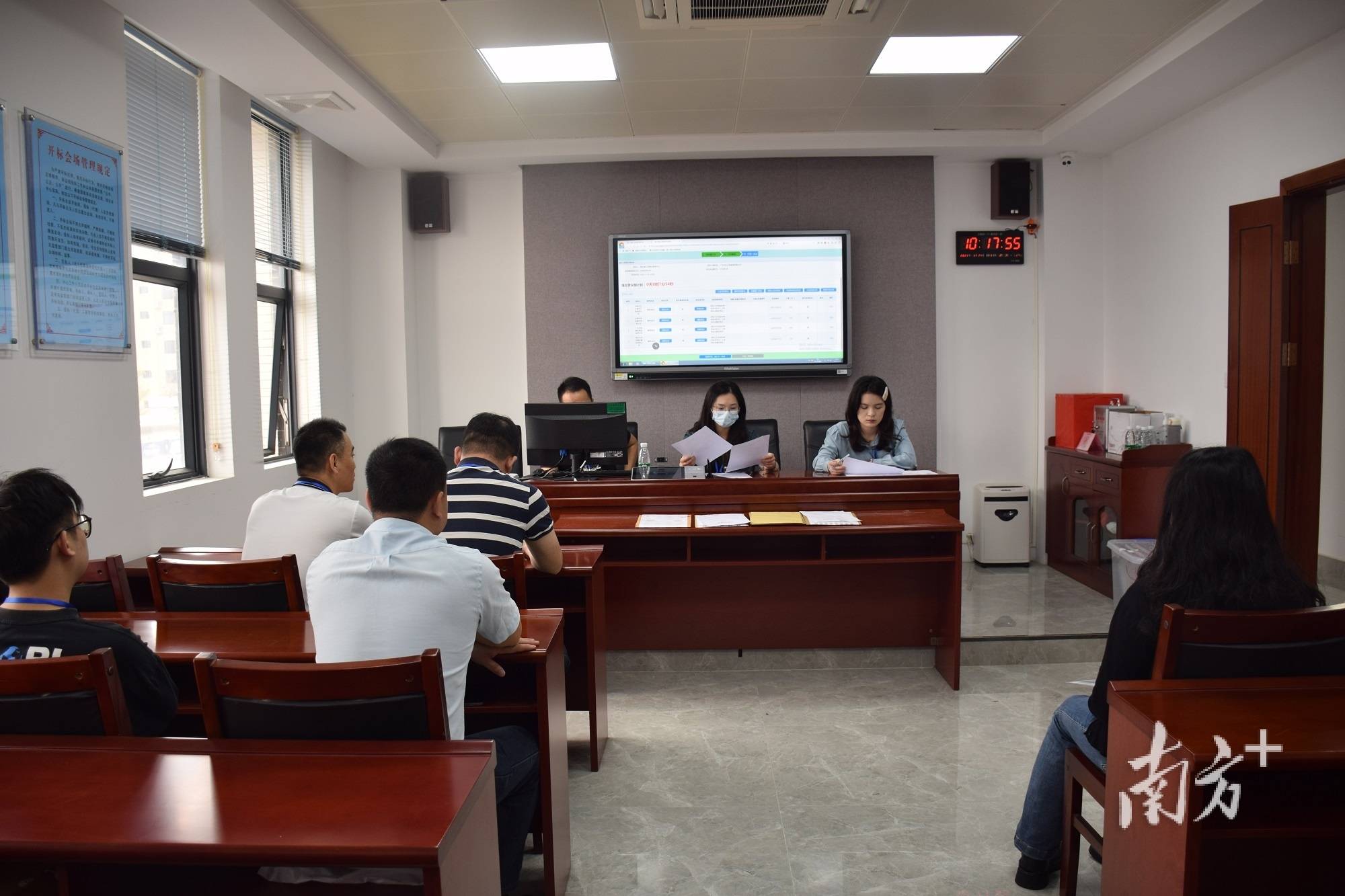 海丰首个线上招标项目开标,建设工程交易实现全流程电子化_改革_郭杨