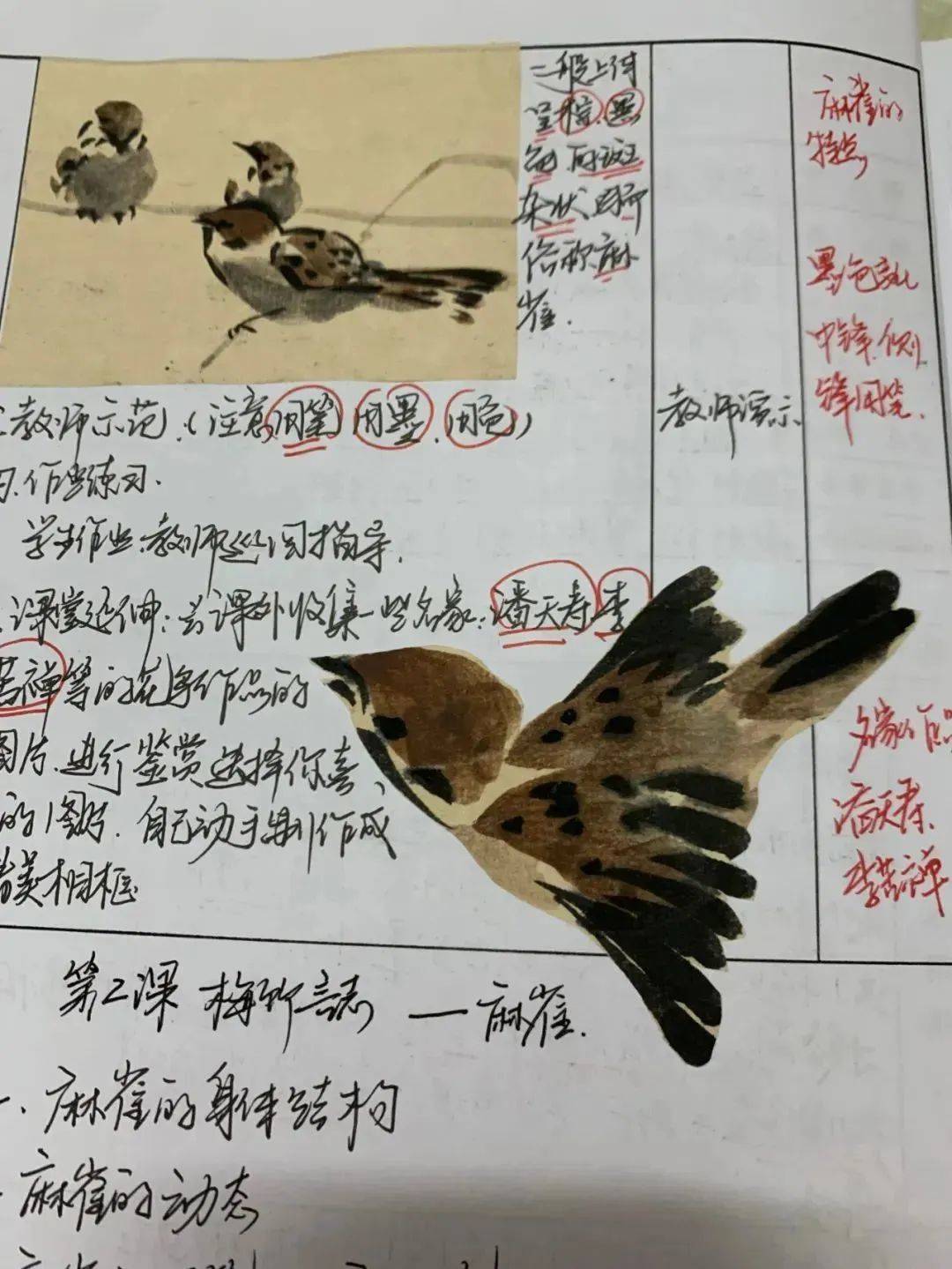 老师们的“神仙级”教案：手写400万字，自带插画 第11张