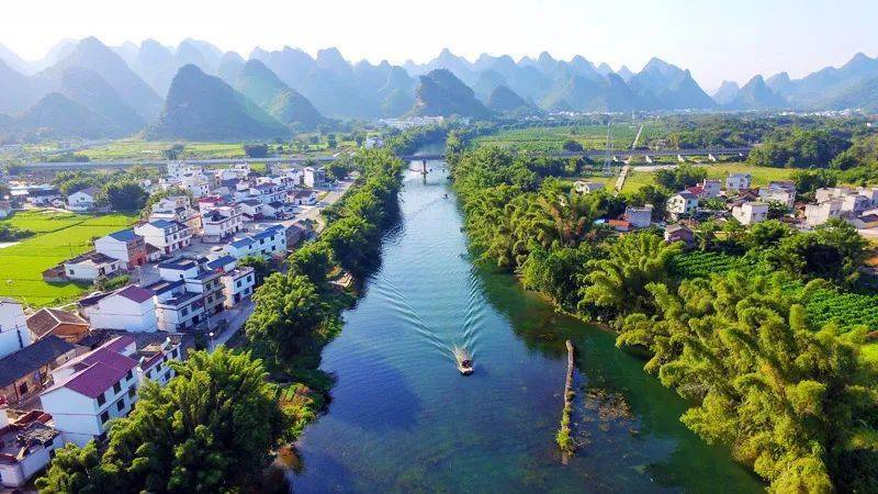 美翻了我的村③|广西壮族自治区柳州市鹿寨县中渡镇:山水绵延 祥"荷"