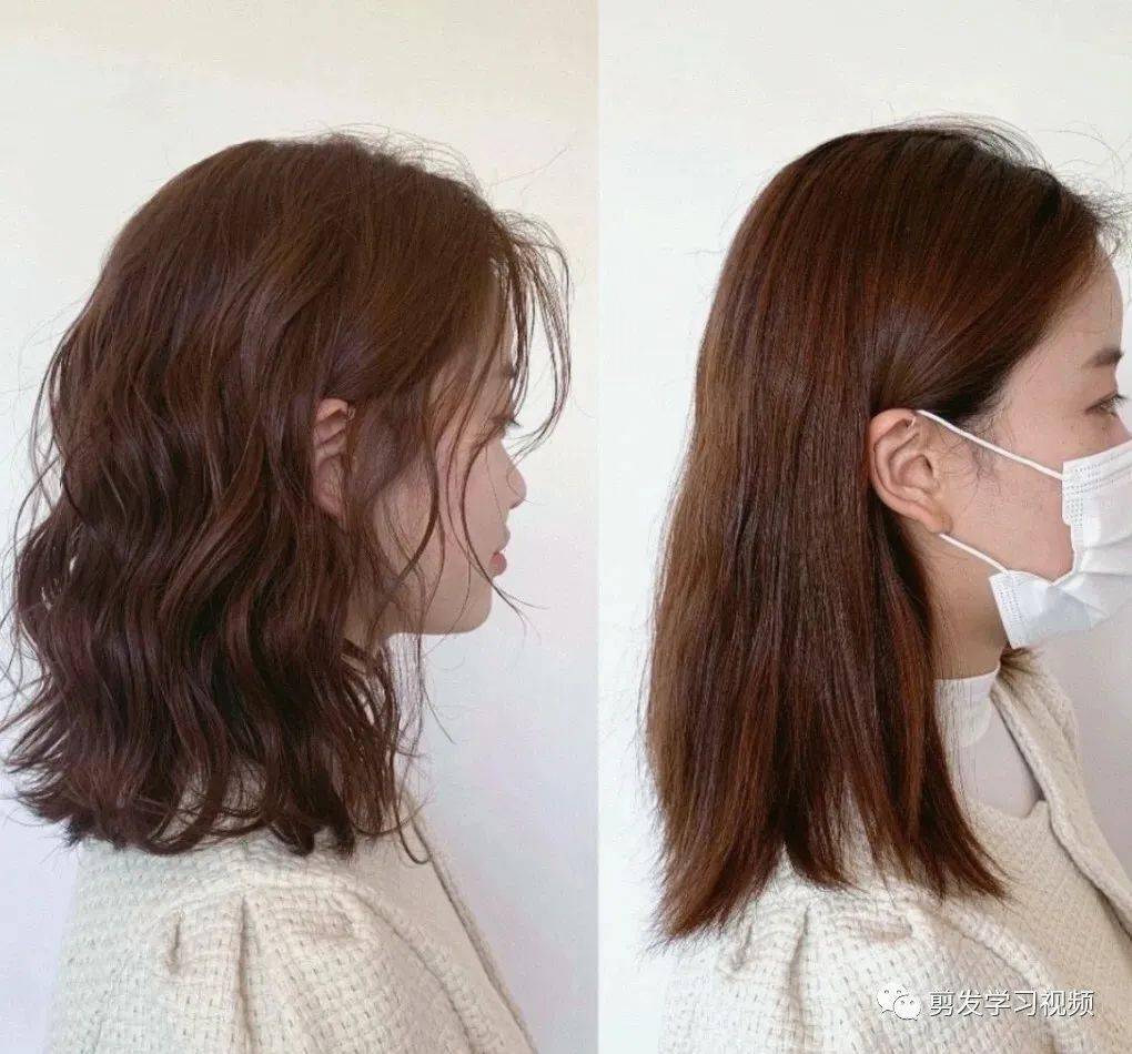 2023超火爆款烫发"锁骨烫"_发型_中国_形象