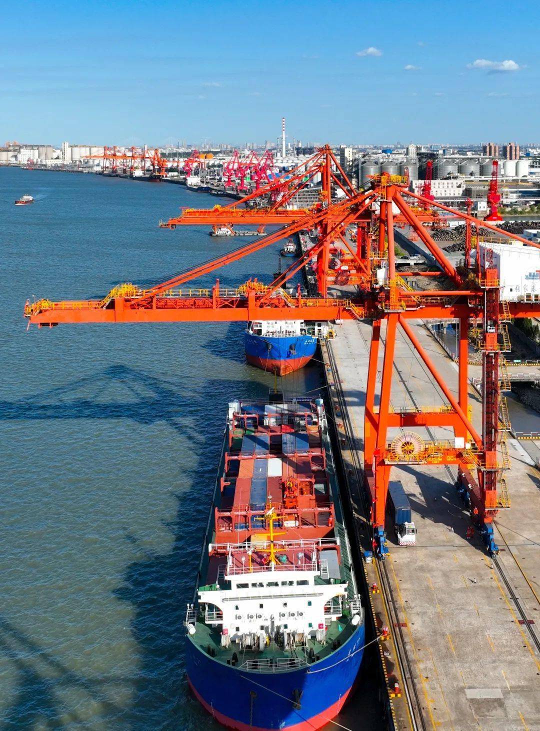 从这里,通达全球!_张家港_港口_口岸