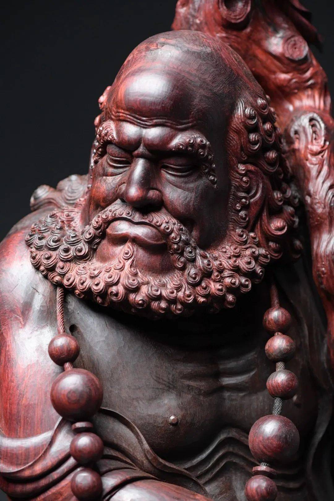 【巨匠严选】67小叶紫檀61达摩造像