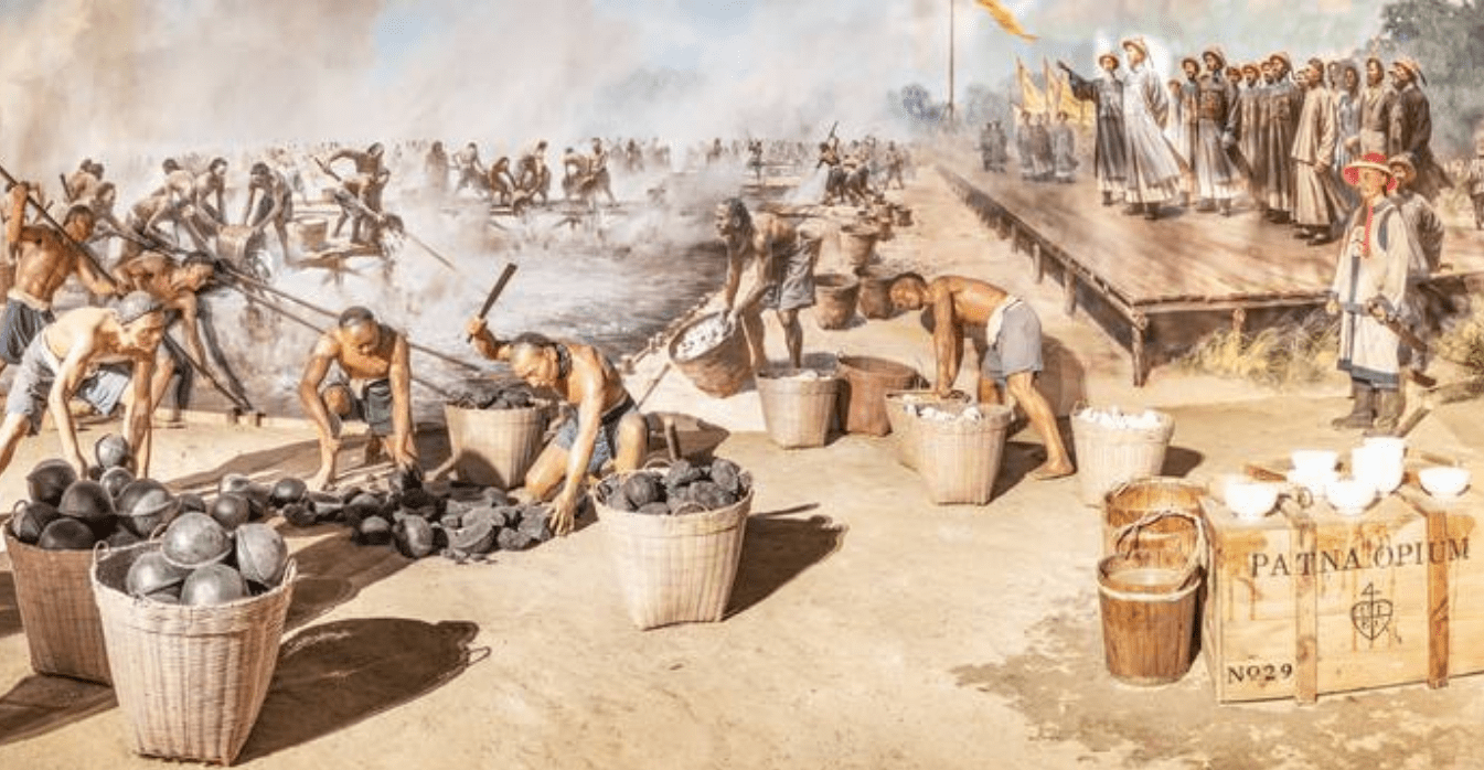 一读就上瘾的近代史:虎门销烟,大清帝国最后的余晖_林则徐_禁烟_鸦片