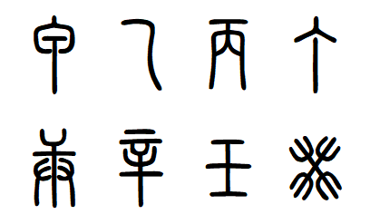 天文数学计算 2_古代_干支_天干