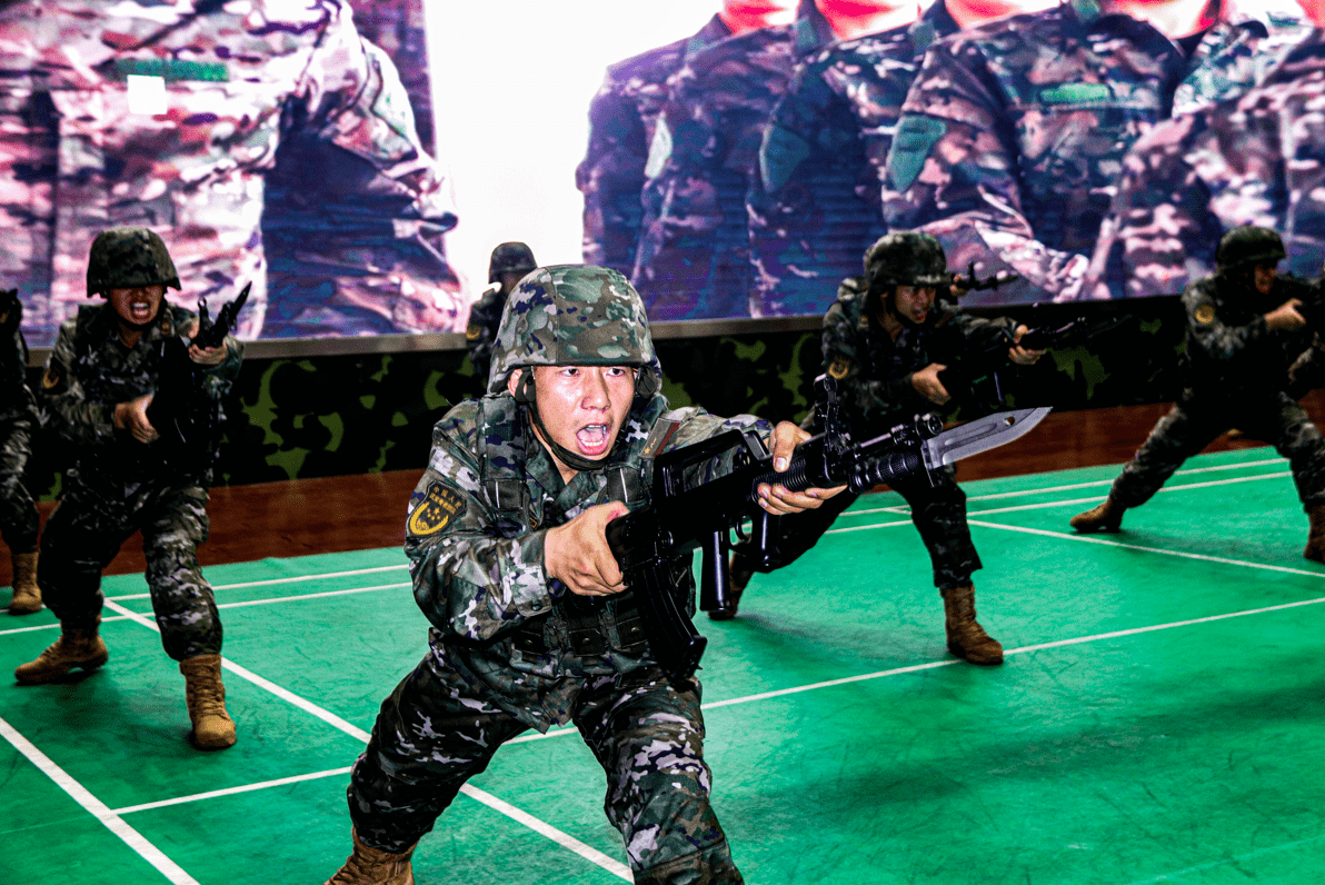 武警第二机动总队某支队召开2023年春季新兵开训动员大会