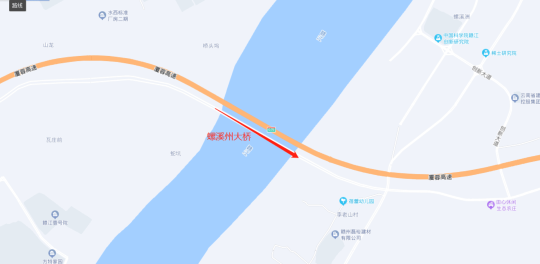 赣州平安大桥规划图图片