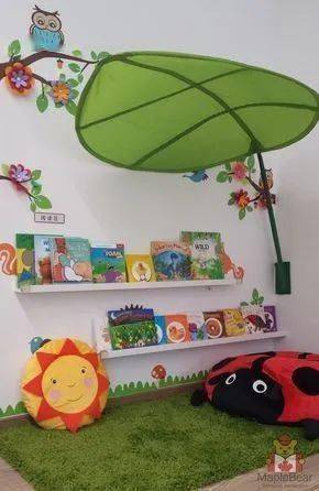 幼儿园图书室分类标签_幼儿园阅读区环境布置_幼儿阅读兴趣培养