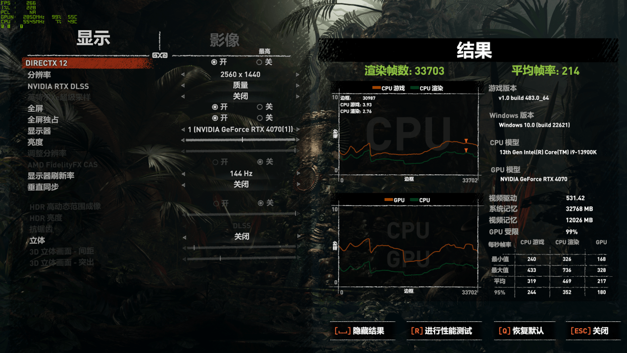 影驰 GeForce RTX 4070 星曜 OC 评测：首发新卡中的性能王者