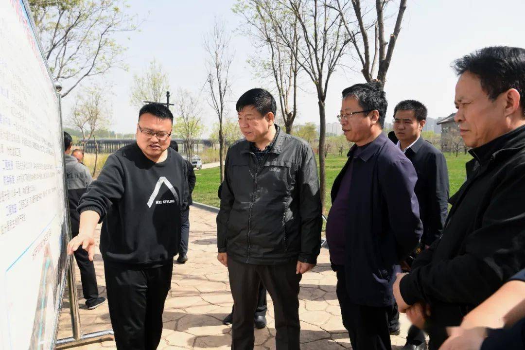 尧都区:任俊杰深入调研"一泓清水入黄河"8 3项目进展情况_工程_河道
