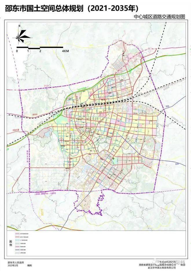 邵东市总体规划图图片
