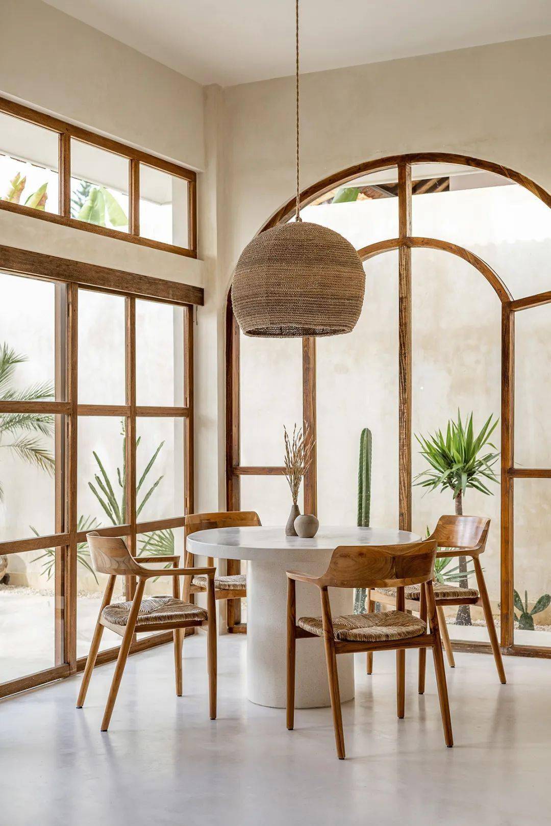 2个热带波西米亚风的家,迷人又有趣的桃源生活!_设计_房间_餐厅