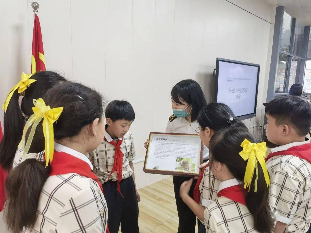 【景晖校区】"守护国门生物安全"普法进校园_国家_邮局_海关