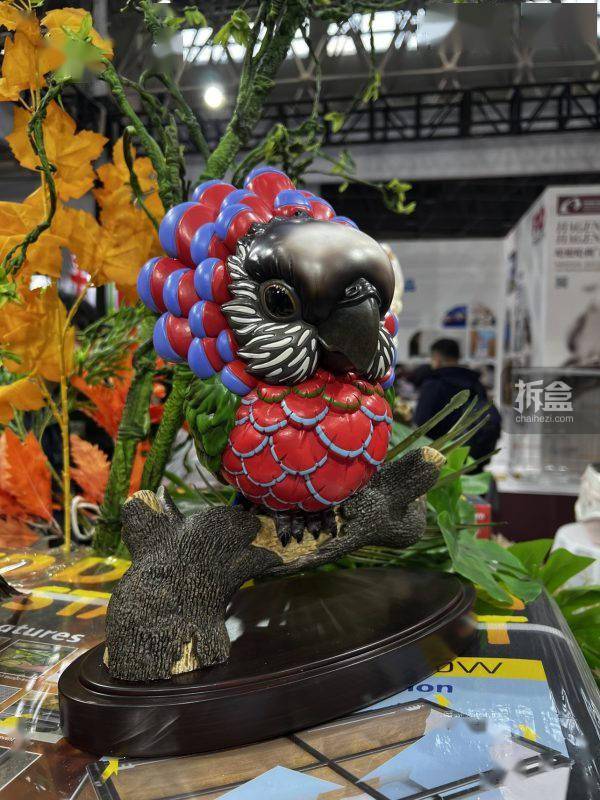 cg鹦鹉工作室 plus版群鹦荟萃 鹉鹦69丹巴原创鸟类手办_官方_限量